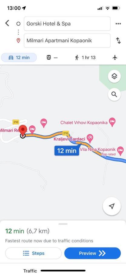 Apartman Pahuljica Κοπαόνικ Εξωτερικό φωτογραφία